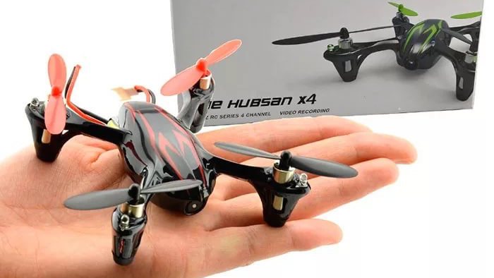 Hubsan h107c готов к полету