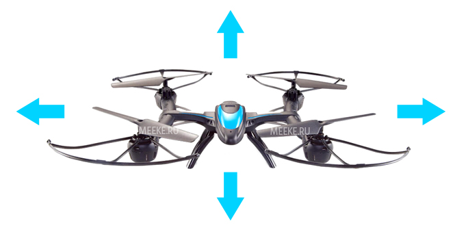 Радиоуправляемый квадрокоптер MJX X500 с камерой и WiFi FPV-трансляцией видео на смартфон iOS или Android купить в Москве, доставка по России