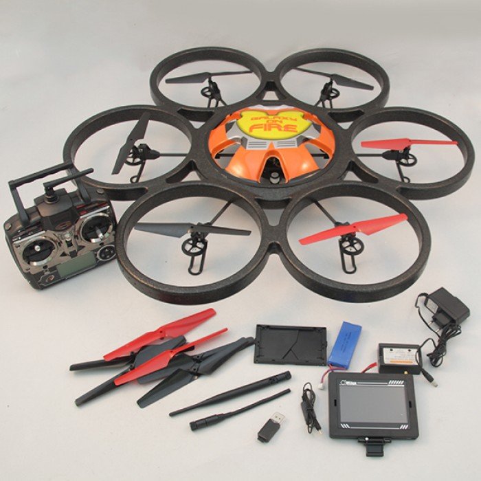 Headless Mode и FPV-трансляция WLToys V323
