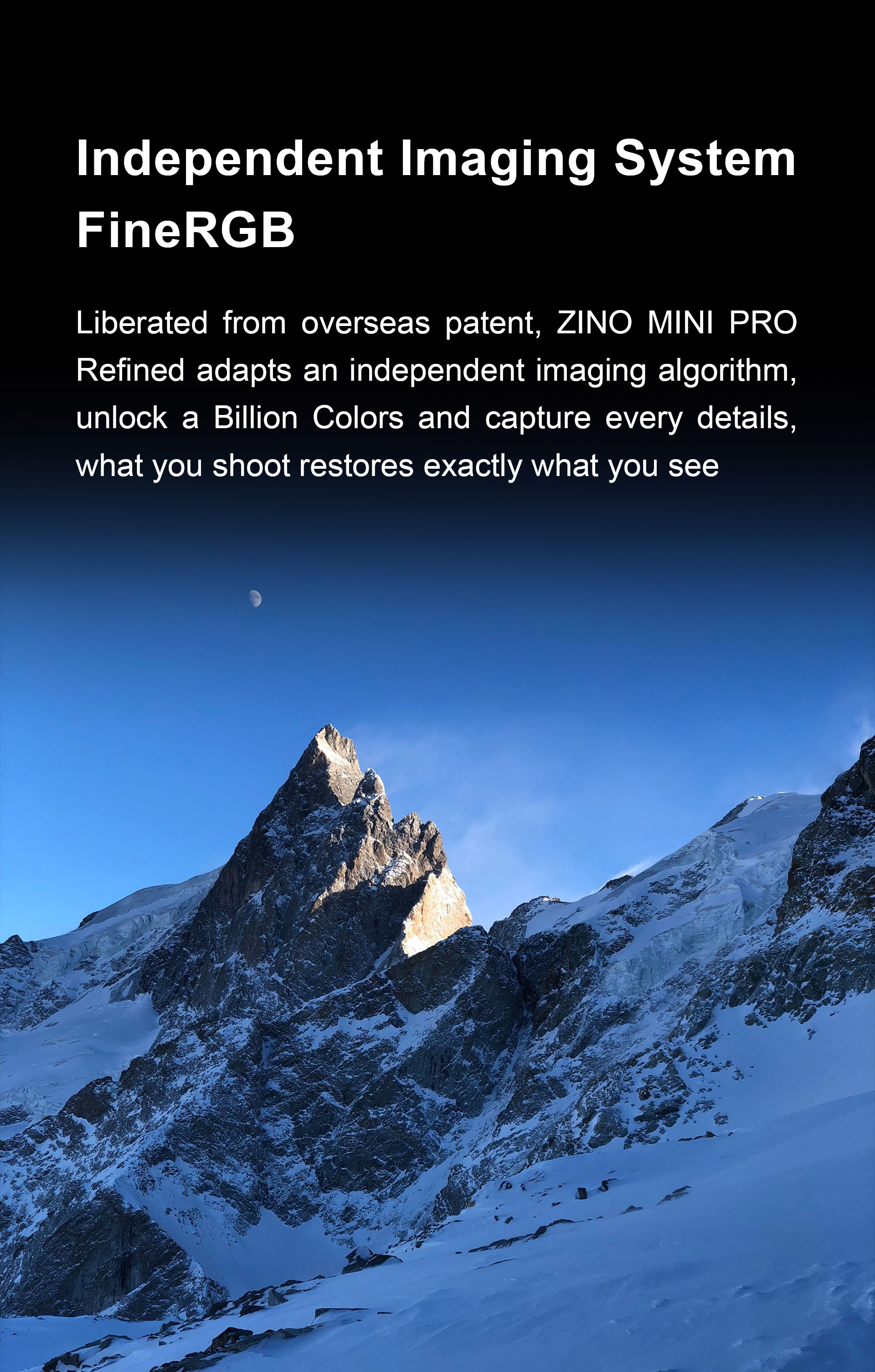 Hubsan Zino Mini Pro Refined FineRGB