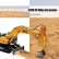Экскаватор HUI NA TOYS HN1510 в масштабе 1/16 — HN1510, фото 11