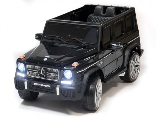 Радиоуправляемый детский электромобиль Mercedes Benz G65 Black 12V 2.4G - G65, фото 1