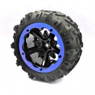 Колесо правое синее для Remo Hobby Dinosaurs RH8035, RH8036 1/8 — P3978-2B