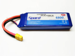 Аккумулятор Li-Po 6800mAh, 7,4V, 20C, XT60 — LiPo-6800