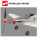 Радиоуправляемый самолет Volantex RC P51D 400мм (синий) 2.4G 4ch LiPo RTF with Gyro — EXA76105RB, фото 14