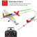 Радиоуправляемый самолет Volantex RC P51D 400мм (синий) 2.4G 4ch LiPo RTF with Gyro — EXA76105RB, фото 12