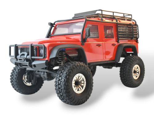Радиоуправляемый краулер Remo Hobby OFF-ROAD (красный) 4WD 2.4G 1/18 RTR — RH1893-SL-R, фото 1