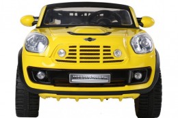 Радиоуправляемый детский электромобиль Mini Cooper Желтый