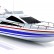 Радиоуправляемая скоростная яхта Heng Long 28" Atlantic Yacht RTR 2.4GHz — HL3837, фото 8