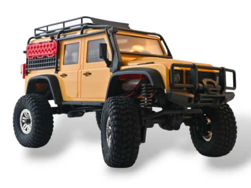 Радиоуправляемый краулер Remo Hobby OFF-ROAD (желтый) 4WD 2.4G 1/18 RTR — RH1893-SL-Y, фото 1