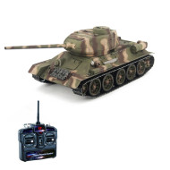 Радиоуправляемый танк Taigen Т-34/85 СССР 1:16 (лесной камуфляж, звук, дым V3) — AS3909-B-CAMO