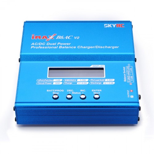 Зарядное устройство SKYRC - IMAX B6AC (220V 50W C:6A D:2A), фото 1