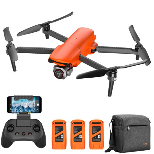 Квадрокоптер Autel Robotics EVO LITE+ Orange Premium (3 батареи) RTF — EVO-LITE-PLUS-ORANGE-COMBO3, фото 1