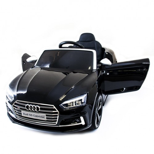 Детский электромобиль Audi S5 Cabriolet LUXURY 2.4G - Black - HL258-LUX-B, фото 1