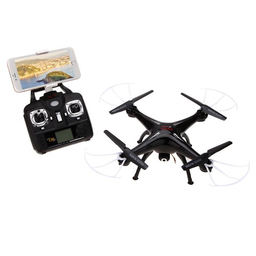 Квадрокоптер Syma x5sw FPV с камерой и транcляцией на мобильный, фото 1