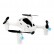 Мини-квадрокоптер Hubsan H107D+ Plus с HD камерой и FPV-экраном, фото 2