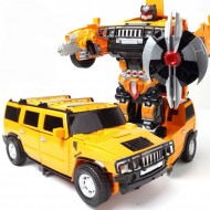 Робот-трансформер Hammer H2 Green MZ-2323P-Y в масштабе 1/14