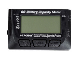 Измеритель емкости Li-Po аккумуляторов 8S G.T.Power — GTP-151