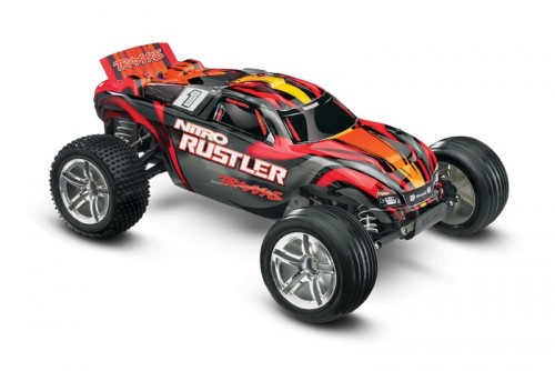 Traxxas Nitro Rustler RTR 1/10 GP 2WD TRA4409, фото 1