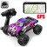 Радиоуправляемый монстр MJX Hyper Go H16H (фиолетовый) 4WD 2.4G LED GPS 1/16 RTR — MJX-H16H-PURPLE, фото 7