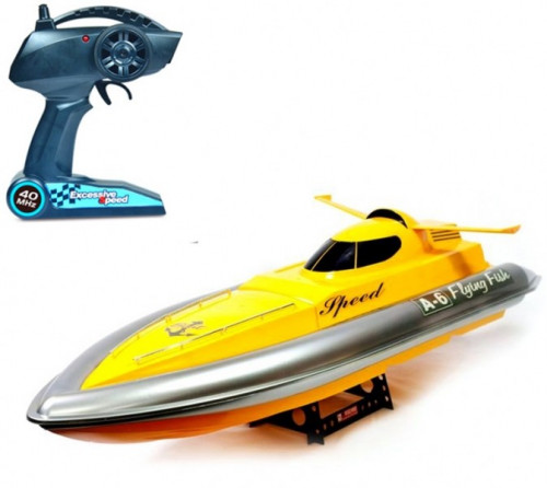 Радиоуправляемый катер Create Toys Yellow Fierce (80 см, 15 км/ч) — CT-3332K-YELLOW, фото 1