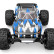 Радиоуправляемый монстр MJX Hyper Go H16H (синий) 4WD 2.4G LED GPS 1/16 RTR — MJX-H16H-BLUE, фото 3