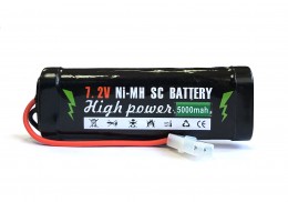 Ni-Mh аккумулятор 7.2 V, 5000 mAh для радиоуправляемых моделей — R-5000