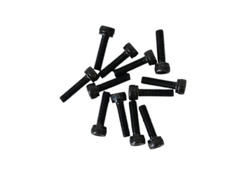 Винты с круглой шестигранной головкой 4х12мм для автомоделей MJX H8H, 12шт — MJX-HHM4012, фото 1