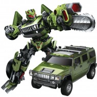 Робот-трансформер Hammer H2 Green MZ-2323P в масштабе 1/14