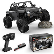 Радиоуправляемый краулер MJX Hyper Go H12Y (серый) Brushless 4WD 2.4G LED 1/12 RTR — MJX-H12Y-BLACK