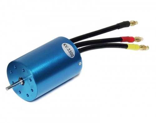 Бесколлекторный мотор 3300KV для моделей HSP 1/10 — HSP03302, фото 1