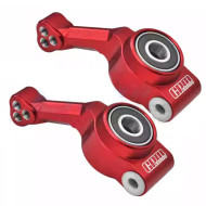 Алюминиевые задние ступицы GPM красные для моделей Remo Hobby Mmax, EX3  1/10 — A2329-GPM-R