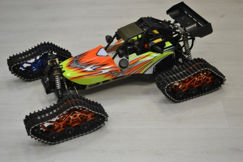 Багги HSP Gasoline 94056  Off Road Buggy 32СC Snowfields Edition 4WD RTR в масштабе 1/5 на бензине, фото 1