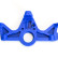 Крепление двигателя для Remo Hobby 1/8, тюнинг, синее — RP2036-BLUE, фото 1