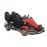 Детский спортивный 3-местный электрокарт Dongma Go Kart Red 12V, фото 3