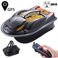 Прикормочный кораблик / катер для рыбалки с GPS — HJ817-BAG