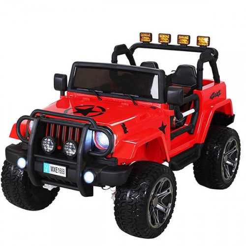 Радиоуправляемый детcкий электромобиль Джип Wrangler 2WD, 2.4 GHz, 12V  — WXE1688, фото 1