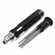 Отвертка c шестигранниками 1.5, 2.0, 2.5, 3.0 mm