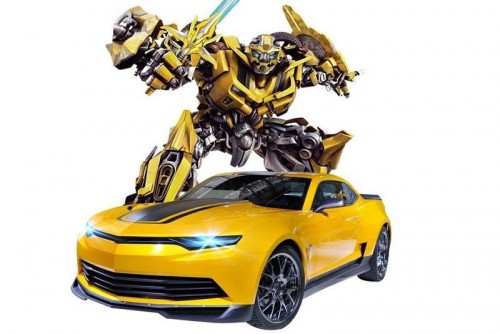 Робот-трансформер Бамблби MZ Chevrolet Camaro 2313P в масштабе 1/14, фото 1
