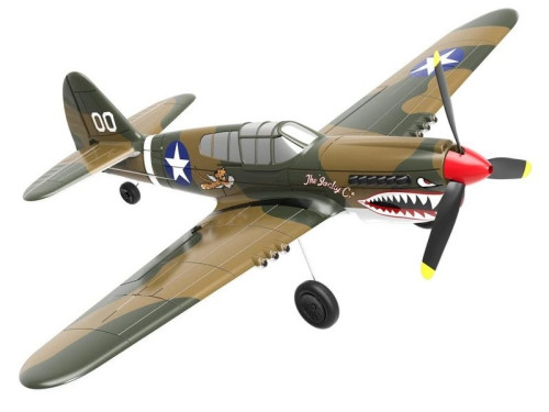 Радиоуправляемый самолет Volantex RC P40 Warhawk 400мм 2.4G 4ch LiPo RTF with Gyro — EXA76113R, фото 1