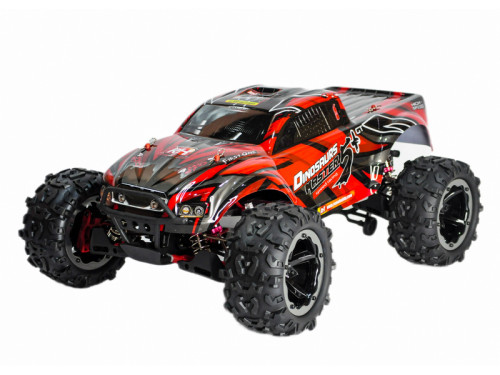 Радиоуправляемый монстр Remo Hobby Dinosaurs Master Brushless UPGRADE PLUS (красный) 4WD 2.4G 1/8 RTR — RH8037-RED, фото 1