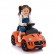 Детский электромобиль-каталка Jaguar F-Type Convertible Orange 6V 2.4G, фото 2