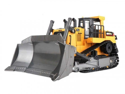 Радиоуправляемый бульдозер HUI NA TOYS масштаб 1:16 2.4G — HN1569, фото 1