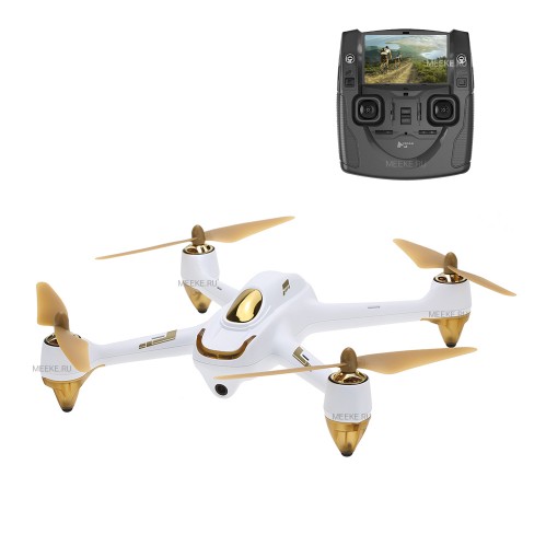 Квадрокоптер Hubsan H501S X4 5.8G FPV brushless белого цвета с 1080p HD камерой и трансляцией видео на пульт — H501S-W, фото 1