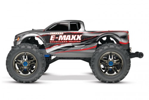 Traxxas E-Maxx Brushless MXL 4WD 1/10 RTR (with Bluetooth module and telemetry) + NEW Fast Charger, фото 1