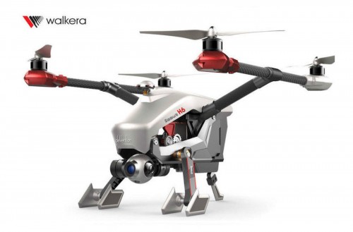 Квадрокоптер Walkera Voyager 3 carbon с 5-дюймовым ЖК-дисплеем и пультом DEVO F12Е, фото 1