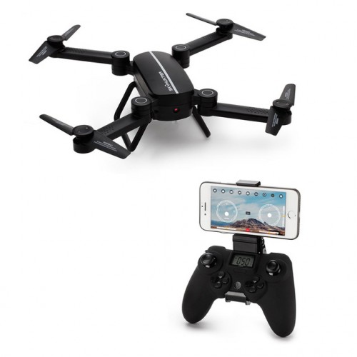 Складной квадрокоптер JIE-STAR Skyhunter X8TW с камерой и WiFi FPV видео-трансляцией на смартфон, фото 1