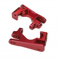 Алюминиевые держатели кулаков красные для моделей Remo Hobby Mmax, EX3 1/10 — A2330-RED