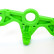 Крепление двигателя для Remo Hobby 1/8, тюнинг, зеленое — RP2036-GREEN, фото 1