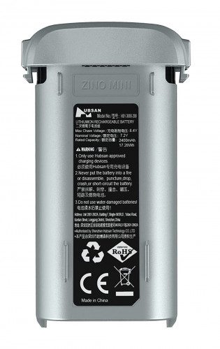 Аккумулятор Hubsan zino mini PRO Li-ion 3000 mAh, 7.2 V цвет серый — Zino-mini-07, фото 1